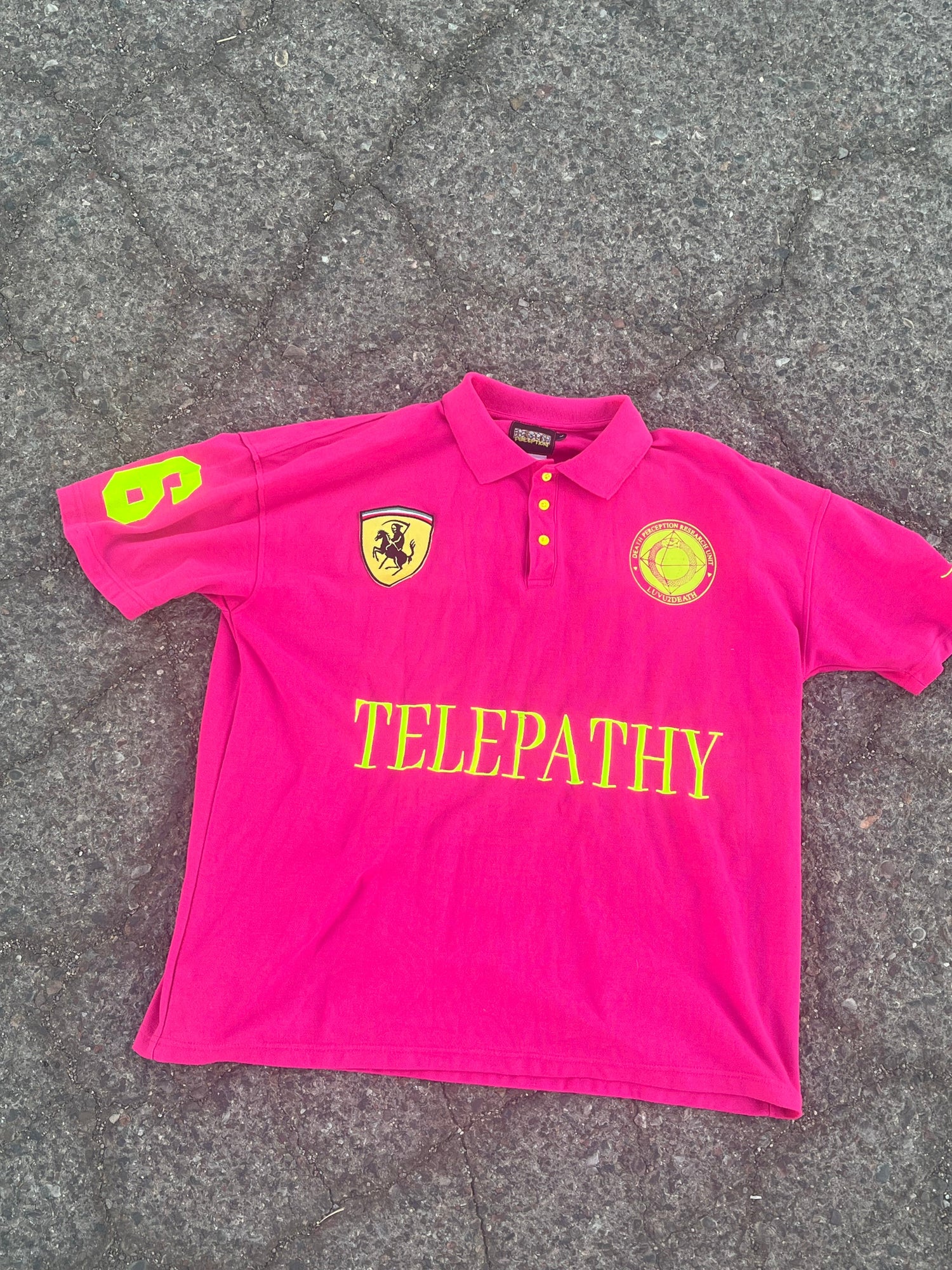 TELEPATHY PINK POLO