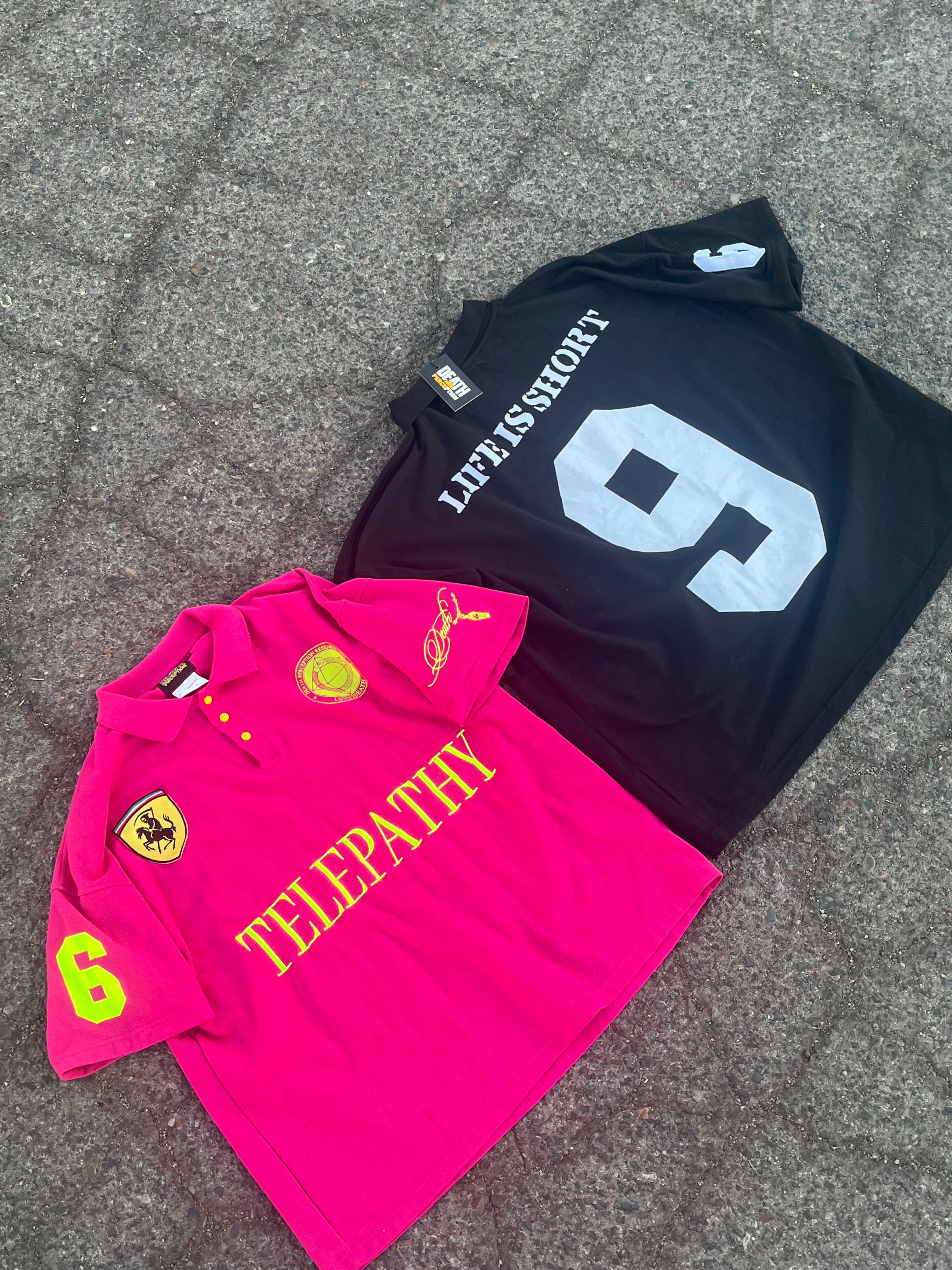 TELEPATHY BLACK POLO