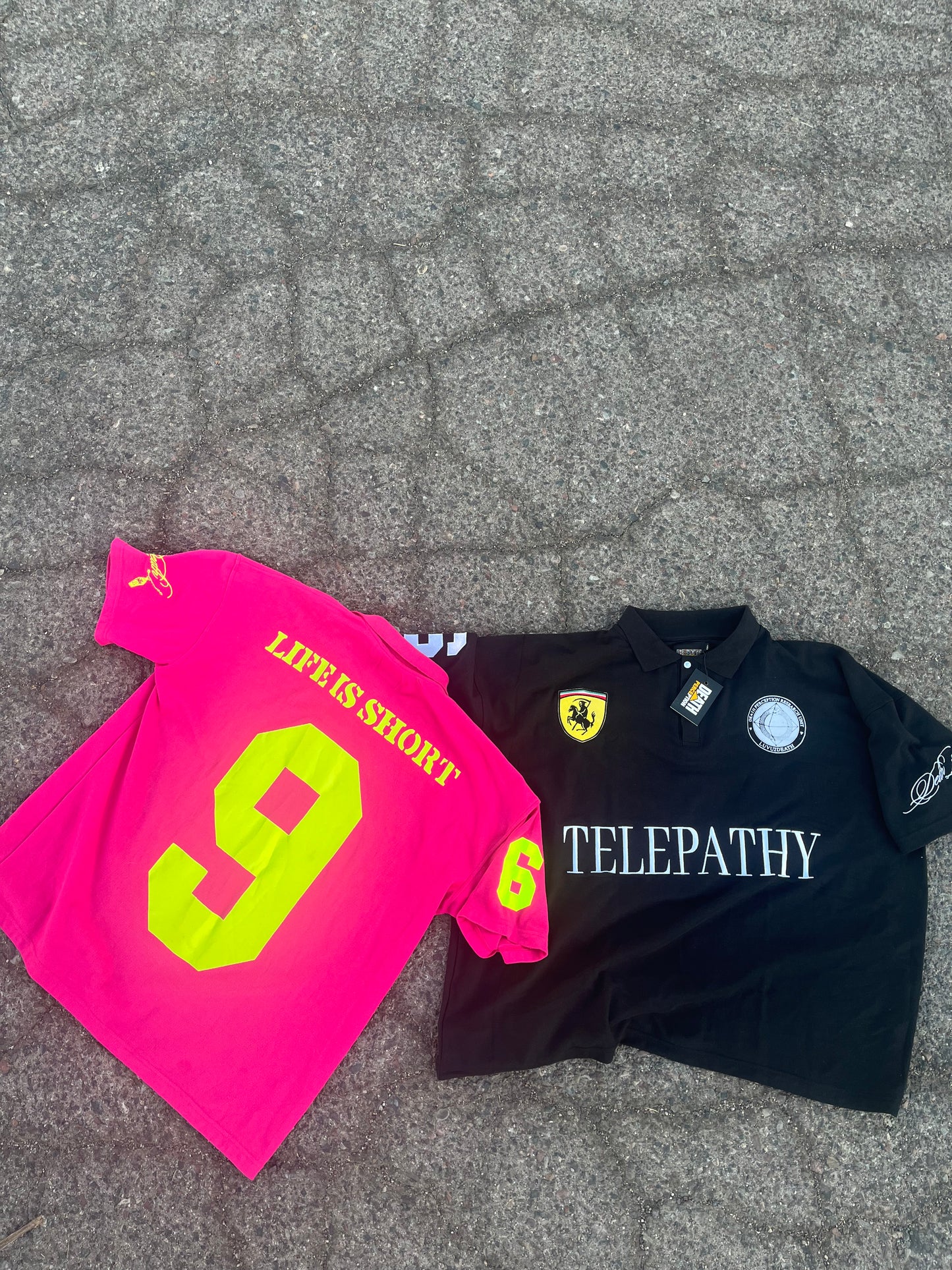 TELEPATHY PINK POLO