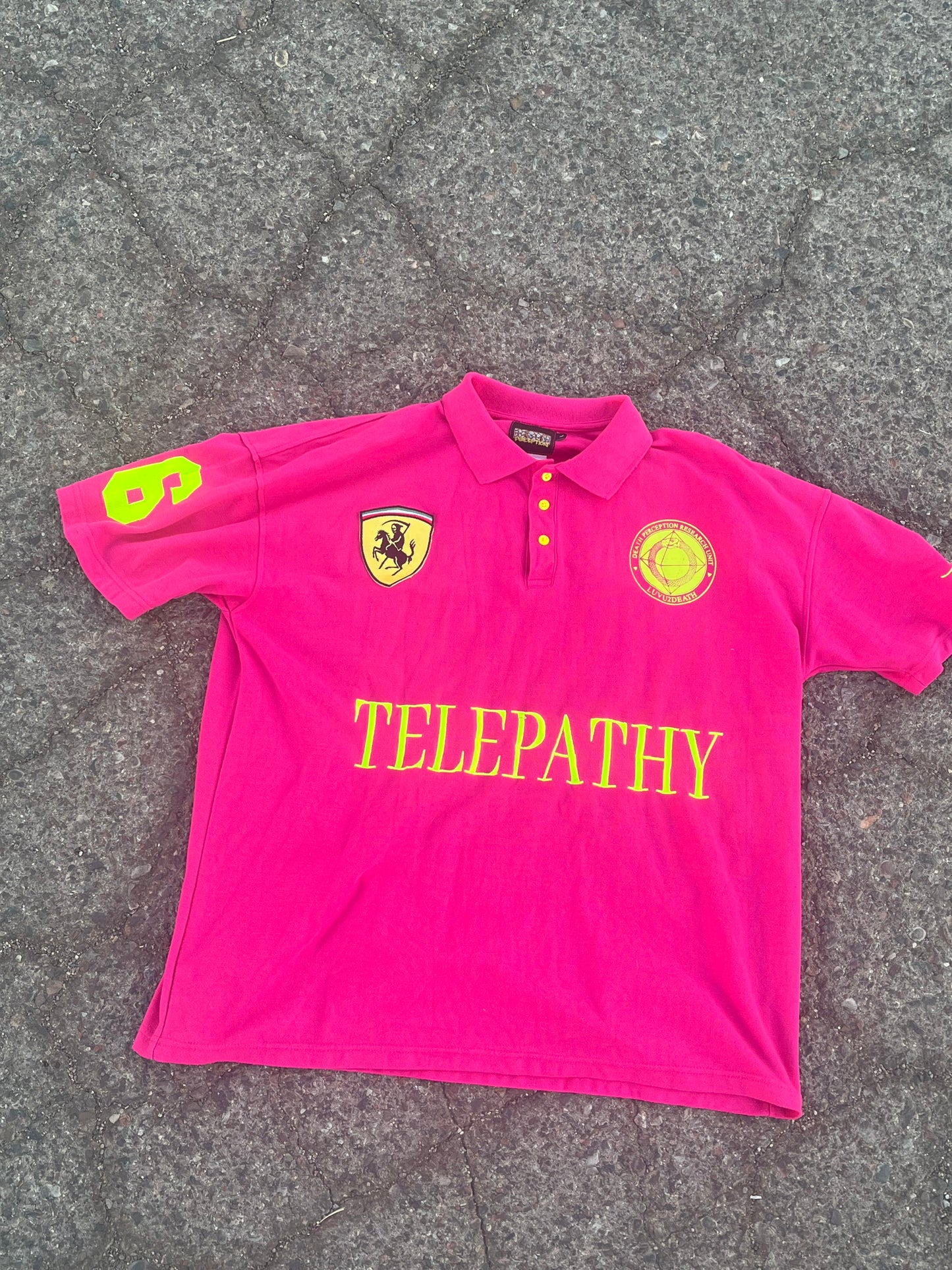TELEPATHY PINK POLO